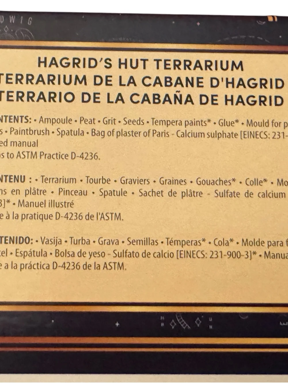 Harry Potter Hagrid's Hut Terrarium - - Picture 4 of 9